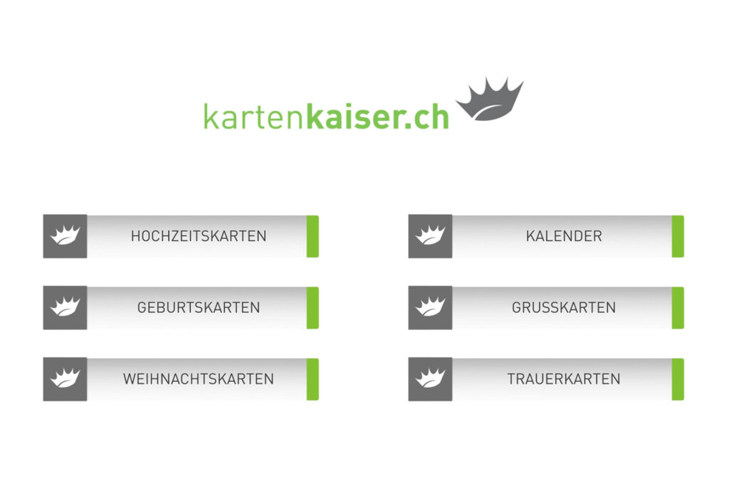 kartenkaiser Produktsortiment
